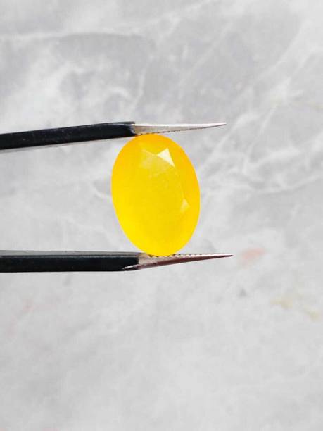 Pookhraj/Pokhraj/Pukhraj Stone Original Natural Yellow