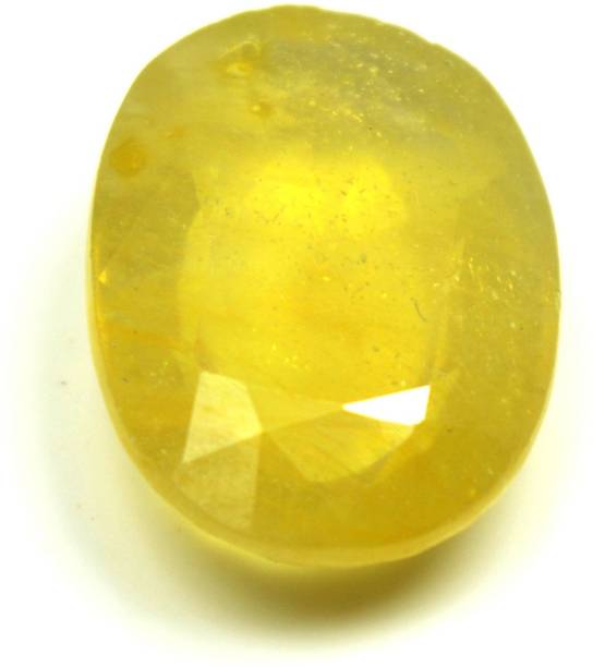 Natural Yellow Sapphire Pukhraj 4.75-5 RATTI Certified