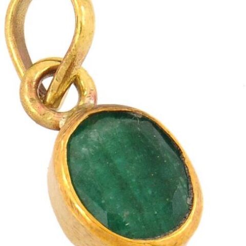 Loose Certified Natural Colombian Moldavite  Panna Pende...