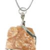 Natural Red Aventurine Wire Wrapped Natural Pendant Stone