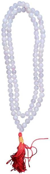 Maitri Export Rose Quartz japa Mala 108 Beads for Reiki