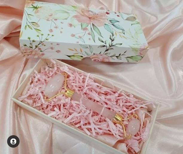 Baka Rose Quartz Roller Rose Quartz Jade Facial Roller