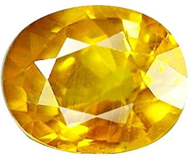 Natural Yellow Sapphire Pukhraj 6.25 to 6.5 RATTI Certi...