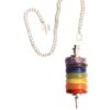 7 Chakra Dowser 7 Chakra Stone Pendulum Stone