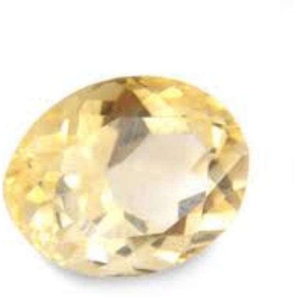 8. 50 Ratti Yellow sapphire,Cylone Yellow stone for Ast